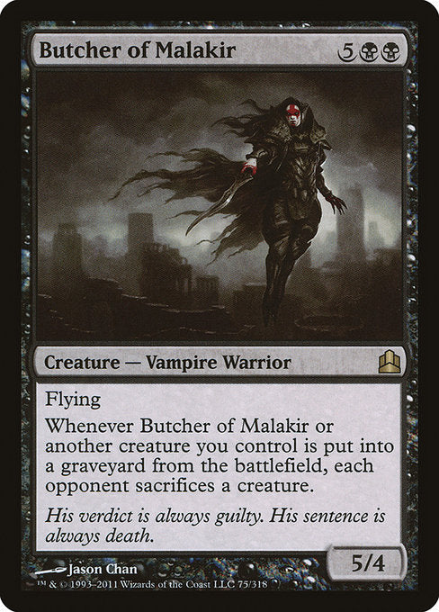 Butcher of Malakir [Commander 2011] | Gam3 Escape