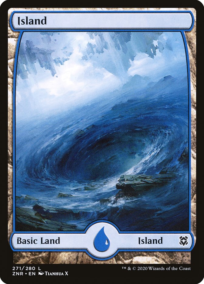 Island (271) [Zendikar Rising] | Gam3 Escape