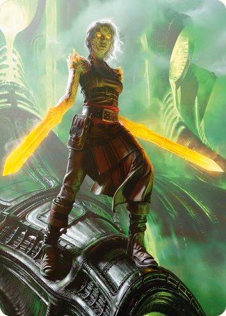 Nahiri, the Unforgiving Art Card [Phyrexia: All Will Be One Art Series] | Gam3 Escape