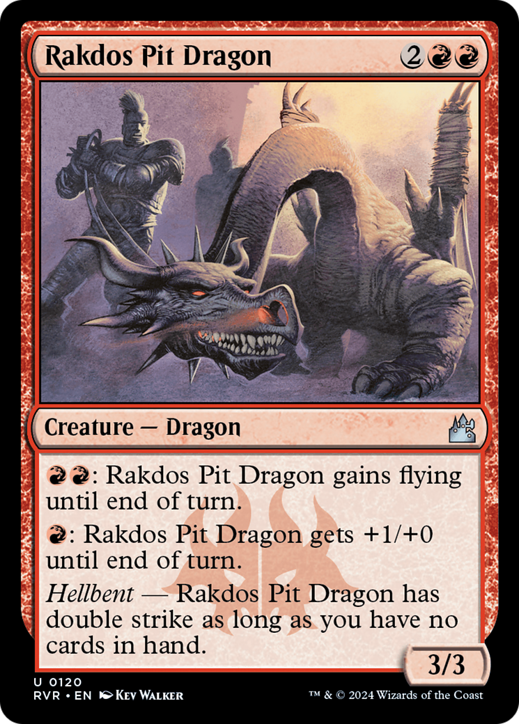 Rakdos Pit Dragon [Ravnica Remastered] | Gam3 Escape