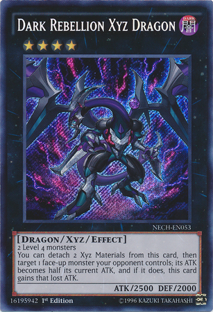 Dark Rebellion Xyz Dragon [NECH-EN053] Secret Rare | Gam3 Escape