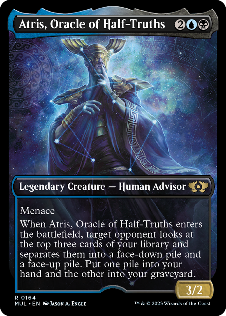 Atris, Oracle of Half-Truths (Halo Foil) [Multiverse Legends] | Gam3 Escape