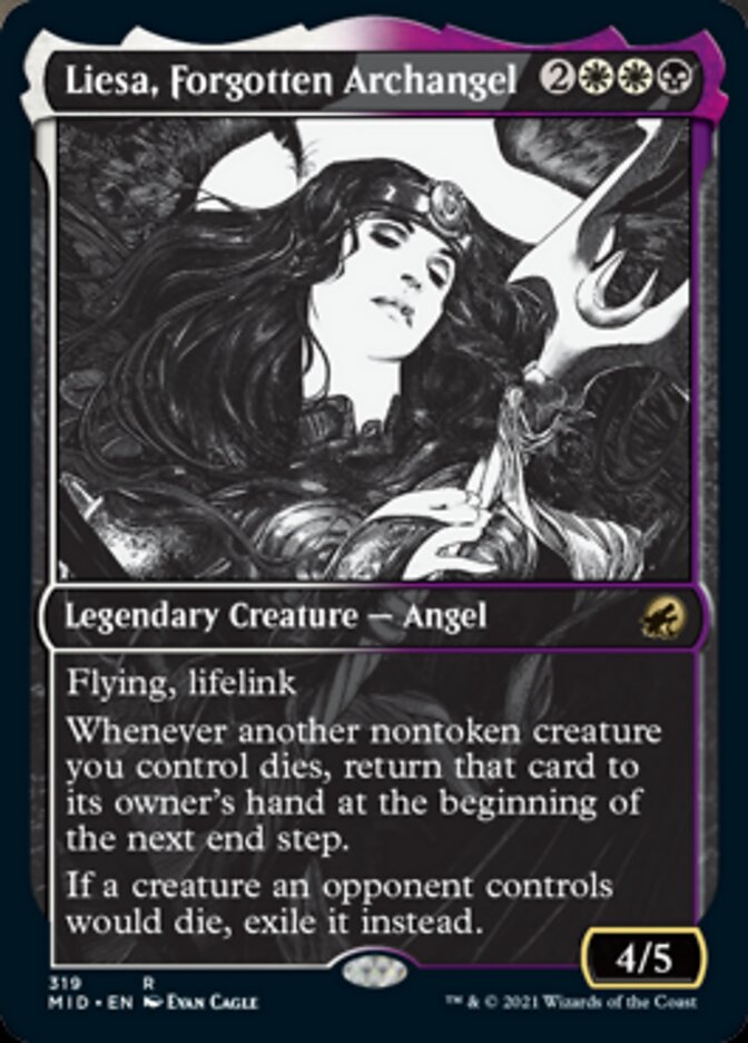 Liesa, Forgotten Archangel (Showcase Eternal Night) [Innistrad: Midnight Hunt] | Gam3 Escape