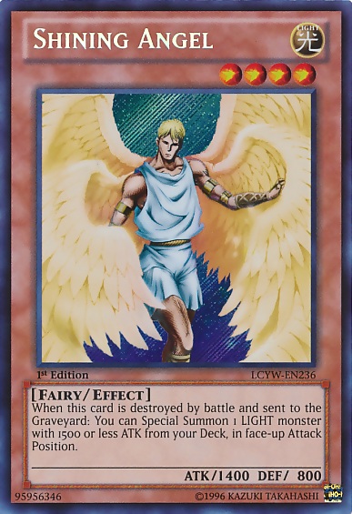 Shining Angel [LCYW-EN236] Secret Rare | Gam3 Escape