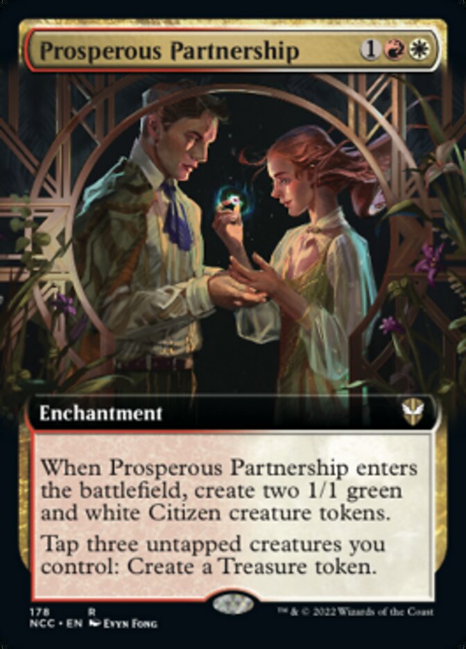 Prosperous Partnership (Extended Art) [Streets of New Capenna Commander] | Gam3 Escape
