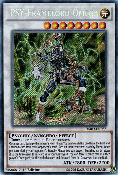 PSY-Framelord Omega [HSRD-EN035] Secret Rare | Gam3 Escape