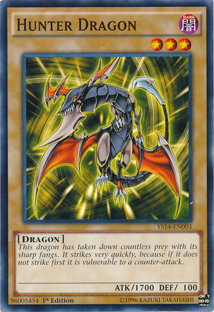 Hunter Dragon [YS14-EN003] Common | Gam3 Escape