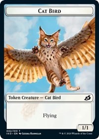 Cat Bird // Human Soldier (004) Double-sided Token [Ikoria: Lair of Behemoths Tokens] | Gam3 Escape