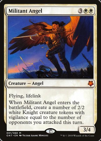 Militant Angel [Game Night] | Gam3 Escape