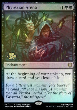 Phyrexian Arena [Phyrexia: All Will Be One Prerelease Promos] | Gam3 Escape