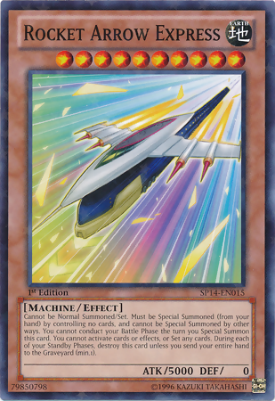 Rocket Arrow Express [SP14-EN015] Starfoil Rare | Gam3 Escape