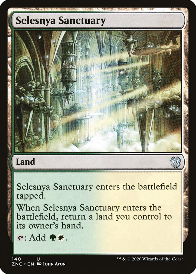 Selesnya Sanctuary [Zendikar Rising Commander] | Gam3 Escape