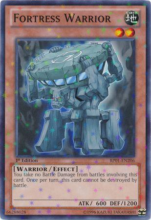 Fortress Warrior [BP01-EN206] Starfoil Rare | Gam3 Escape