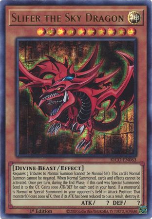 Slifer the Sky Dragon (Ultra Pharaoh's Rare) [KICO-EN063] Ultra Pharaoh’s Rare | Gam3 Escape