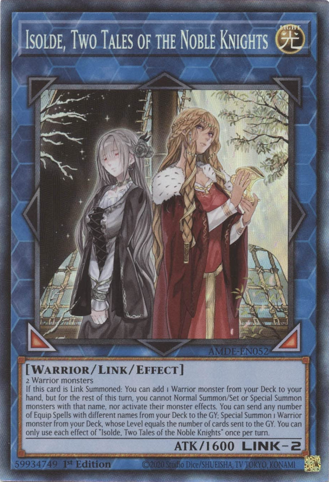 Isolde, Two Tales of the Noble Knights [AMDE-EN052] Collector's Rare | Gam3 Escape