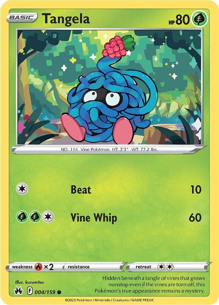 Tangela (004/159) [Sword & Shield: Crown Zenith] | Gam3 Escape