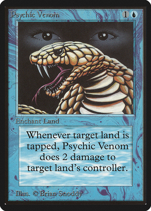 Psychic Venom [Limited Edition Beta] | Gam3 Escape