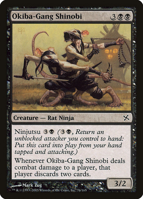 Okiba-Gang Shinobi [Betrayers of Kamigawa] | Gam3 Escape