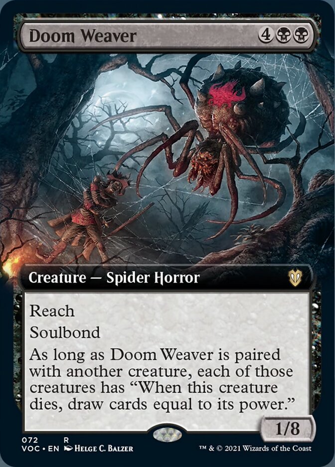 Doom Weaver (Extended) [Innistrad: Crimson Vow Commander] | Gam3 Escape