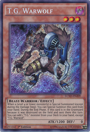 T.G. Warwolf [LC5D-EN209] Secret Rare | Gam3 Escape