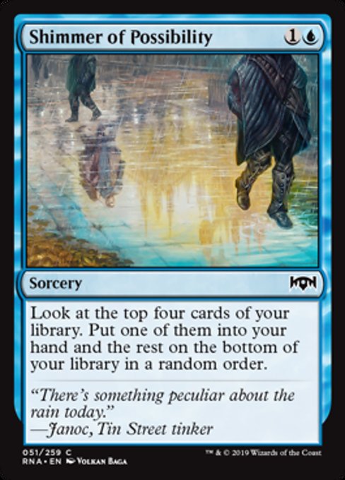 Shimmer of Possibility [Ravnica Allegiance] | Gam3 Escape