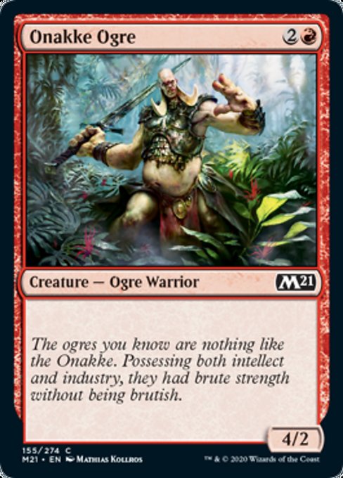 Onakke Ogre [Core Set 2021] | Gam3 Escape