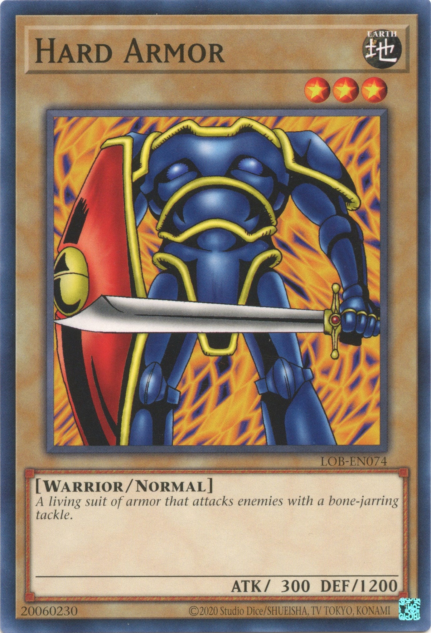 Hard Armor (25th Anniversary) [LOB-EN074] Common | Gam3 Escape