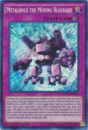 Metalhold the Moving Blockade [MVP1-ENS30] Secret Rare | Gam3 Escape