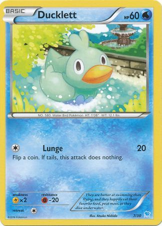 Ducklett (7/30) [XY: Trainer Kit 3 - Suicune] | Gam3 Escape