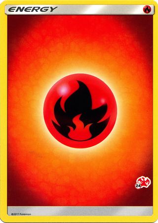 Fire Energy (Charizard Stamp #24) [Battle Academy 2020] | Gam3 Escape