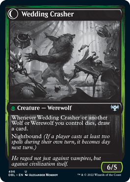 Wolfkin Outcast // Wedding Crasher [Innistrad: Double Feature] | Gam3 Escape
