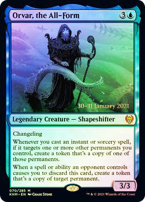 Orvar, the All-Form  [Kaldheim Prerelease Promos] | Gam3 Escape