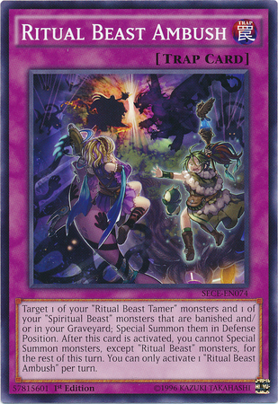 Ritual Beast Ambush [SECE-EN074] Common | Gam3 Escape