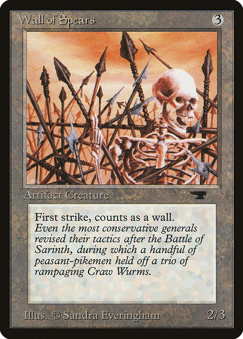 Wall of Spears [Antiquities] | Gam3 Escape