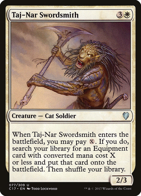 Taj-Nar Swordsmith [Commander 2017] | Gam3 Escape
