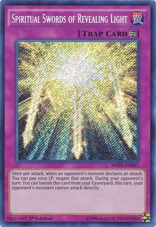 Spiritual Swords of Revealing Light [MVP1-ENS31] Secret Rare | Gam3 Escape