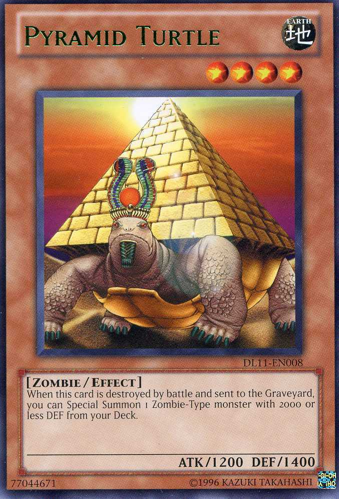 Pyramid Turtle (Green) [DL11-EN008] Rare | Gam3 Escape