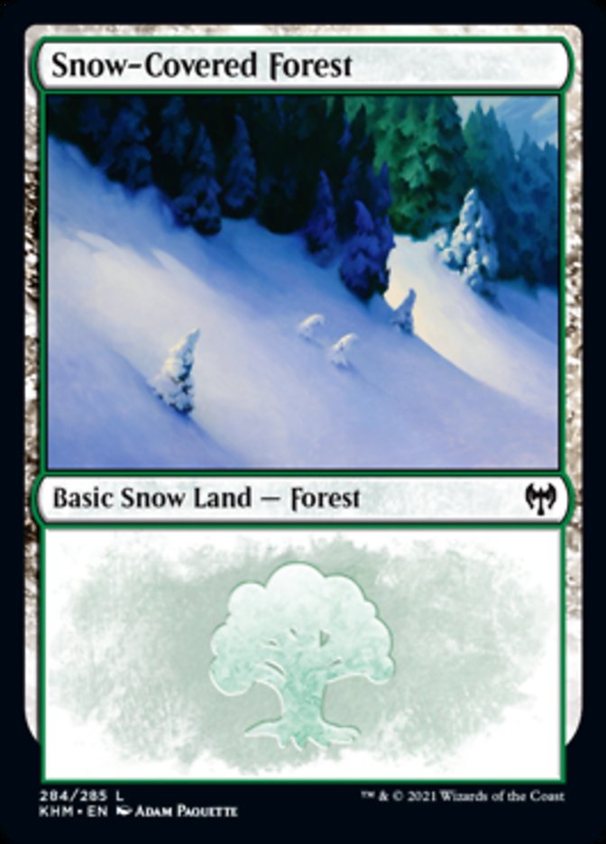 Snow-Covered Forest (284) [Kaldheim] | Gam3 Escape