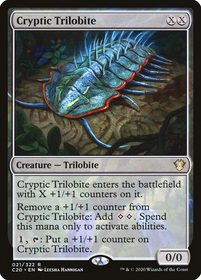 Cryptic Trilobite [Commander 2020] | Gam3 Escape