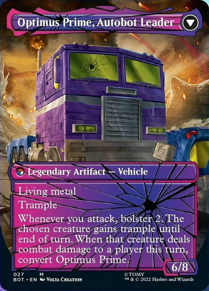 Optimus Prime, Hero // Optimus Prime, Autobot Leader (Shattered Glass) [Universes Beyond: Transformers] | Gam3 Escape