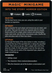 Into the Story: Horror Edition (Magic Minigame) [Innistrad: Midnight Hunt Minigame] | Gam3 Escape