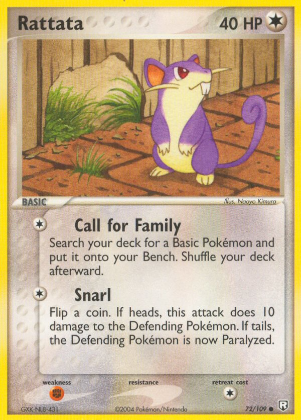 Rattata (72/109) [EX: Team Rocket Returns] | Gam3 Escape