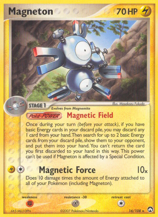 Magneton (16/108) [EX: Power Keepers] | Gam3 Escape