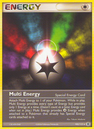 Multi Energy (103/112) [EX: FireRed & LeafGreen] | Gam3 Escape