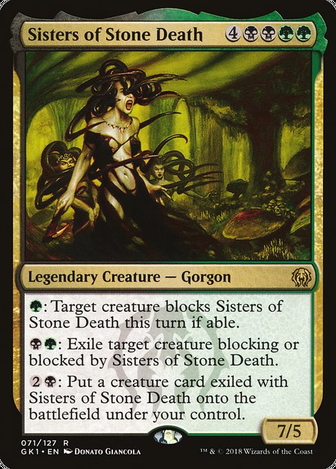 Sisters of Stone Death [GRN Guild Kit] | Gam3 Escape