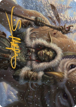 Owlbear Shepherd Art Card (Gold-Stamped Signature) [Commander Legends: Battle for Baldur's Gate Art Series] | Gam3 Escape