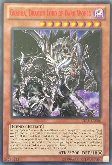 Grapha, Dragon Lord of Dark World (Red) [DL18-EN006] Rare | Gam3 Escape