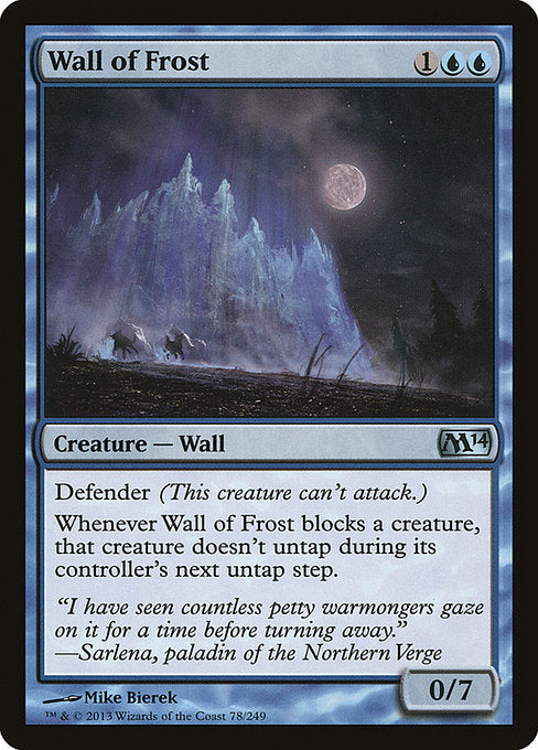 Wall of Frost [Magic 2014] | Gam3 Escape
