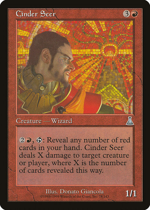 Cinder Seer [Urza's Destiny] | Gam3 Escape