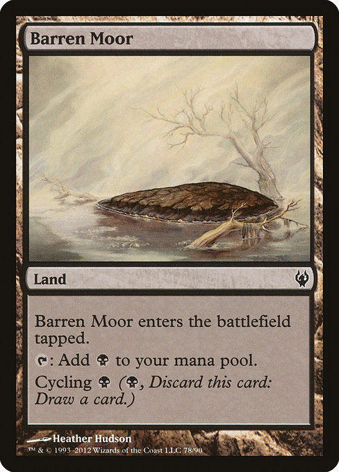 Barren Moor [Duel Decks: Izzet vs. Golgari] | Gam3 Escape
